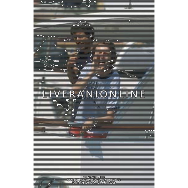 DIAP-RETROSPETTIVA LUCA CORDERO DI MONTEZEMOLO IMPRENDITORE E DIRIGENTE D\'AZIENDA NELLA FOTO LUCA CORDERO DI MONTEZEMOLO IN SARDEGNA NELL\'ANNO 1979 FOTO ENRICO LIVERANI-AG ALDO LIVERANI SAS