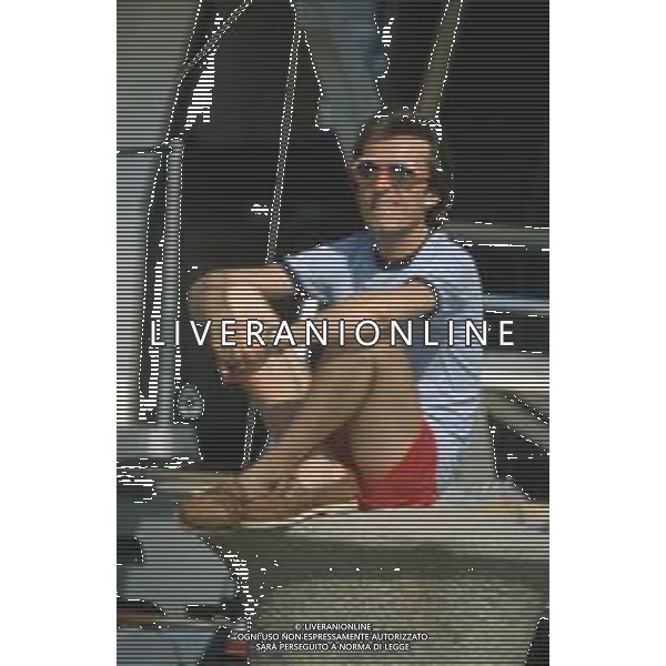 DIAP-RETROSPETTIVA LUCA CORDERO DI MONTEZEMOLO IMPRENDITORE E DIRIGENTE D\'AZIENDA NELLA FOTO LUCA CORDERO DI MONTEZEMOLO IN SARDEGNA NELL\'ANNO 1979 FOTO ENRICO LIVERANI-AG ALDO LIVERANI SAS