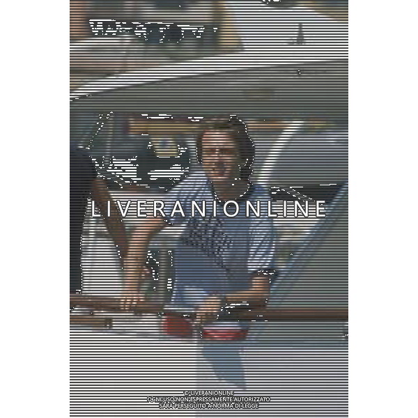 DIAP-RETROSPETTIVA LUCA CORDERO DI MONTEZEMOLO IMPRENDITORE E DIRIGENTE D\'AZIENDA NELLA FOTO LUCA CORDERO DI MONTEZEMOLO IN SARDEGNA NELL\'ANNO 1979 FOTO ENRICO LIVERANI-AG ALDO LIVERANI SAS