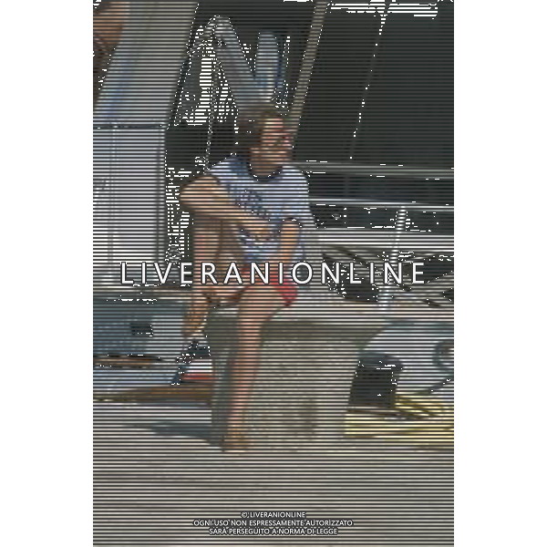 DIAP-RETROSPETTIVA LUCA CORDERO DI MONTEZEMOLO IMPRENDITORE E DIRIGENTE D\'AZIENDA NELLA FOTO LUCA CORDERO DI MONTEZEMOLO IN SARDEGNA NELL\'ANNO 1979 FOTO ENRICO LIVERANI-AG ALDO LIVERANI SAS