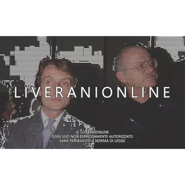DIAP-RETROSPETTIVA LUCA CORDERO DI MONTEZEMOLO IMPRENDITORE E DIRIGENTE D\'AZIENDA NELLA FOTO LUCA CORDERO DI MONTEZEMOLO CON GINO PAOLI NELL\'ANNO 1985 AG ALDO LIVERANI SAS  