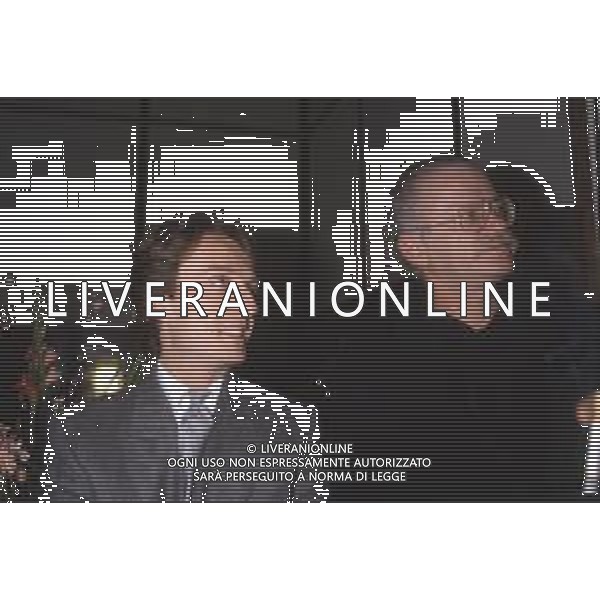 DIAP-RETROSPETTIVA LUCA CORDERO DI MONTEZEMOLO IMPRENDITORE E DIRIGENTE D\'AZIENDA NELLA FOTO LUCA CORDERO DI MONTEZEMOLO CON GINO PAOLI NELL\'ANNO 1985 AG ALDO LIVERANI SAS 