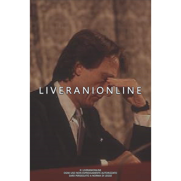DIAP-RETROSPETTIVA LUCA CORDERO DI MONTEZEMOLO IMPRENDITORE E DIRIGENTE D\'AZIENDA NELLA FOTO LUCA CORDERO DI MONTEZEMOLO NELL\'ANNO 1989 AG ALDO LIVERANI SAS