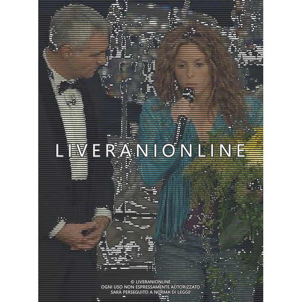 SANREMO 2-3-06 56mo FESTIVAL DELLA CANZONE ITALIANA TERZA SERATA NELLA FOTO: SHAKIRA PH: RECALCATI-CAPRA/AG. LIVERANI