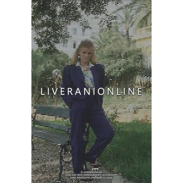 DIAP- RETROSPETTIVA LENA BIOLCATI CANTANTE NELLA FOTO LENA BIOLCATI AL FESTIVAL DI SANREMO SEZIONE NUOVE PROPOSTE NELL’ANNO 1985 AGENZIA ALDO LIVERANI SAS