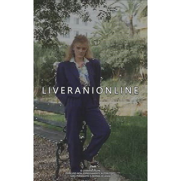 DIAP- RETROSPETTIVA LENA BIOLCATI CANTANTE NELLA FOTO LENA BIOLCATI AL FESTIVAL DI SANREMO SEZIONE NUOVE PROPOSTE NELL’ANNO 1985 AGENZIA ALDO LIVERANI SAS