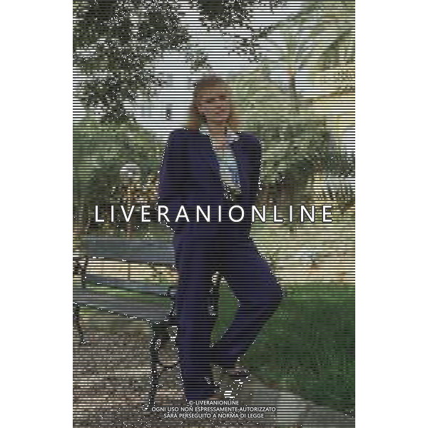 DIAP- RETROSPETTIVA LENA BIOLCATI CANTANTE NELLA FOTO LENA BIOLCATI AL FESTIVAL DI SANREMO SEZIONE NUOVE PROPOSTE NELL’ANNO 1985 AGENZIA ALDO LIVERANI SAS