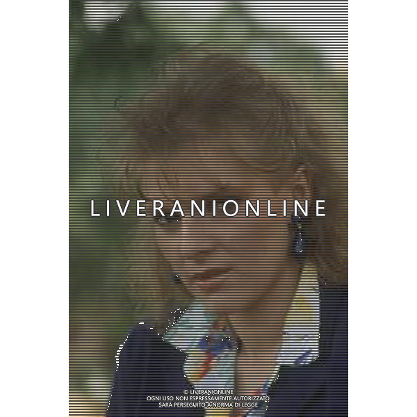 DIAP- RETROSPETTIVA LENA BIOLCATI CANTANTE NELLA FOTO LENA BIOLCATI AL FESTIVAL DI SANREMO SEZIONE NUOVE PROPOSTE NELL’ANNO 1985 AGENZIA ALDO LIVERANI SAS