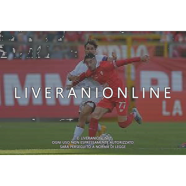 Perugia vs Arezzo Campionato Serie C Sky Wifi - 13 Giornata Stadio Renato Curi - Perugia 09-11-2025 nella foto Manzari e Guccione Foto di Federico Gaetano - ag.Aldo Liverani- AGENZIA ALDO LIVERANI SAS