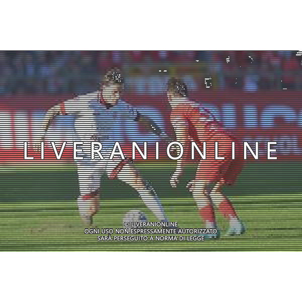 Perugia vs Arezzo Campionato Serie C Sky Wifi - 13 Giornata Stadio Renato Curi - Perugia 09-11-2025 nella foto Pattarello e Tozzuolo Foto di Federico Gaetano - ag.Aldo Liverani- AGENZIA ALDO LIVERANI SAS