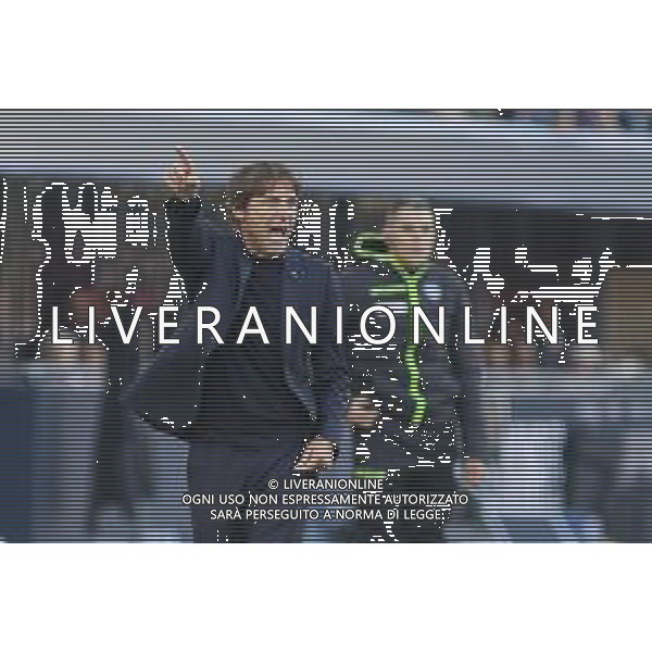 Antonio Conte Head Coach of SSC Napoli gestures during Bologna BFC vs SSC Napoli, 11° Serie A Enilive 2025-26 game at Renato Dall\'Ara stadium in Bologna (BO), Italy, on November 09, 2025. (Photo by Davide Casentini)- AGENZIA ALDO LIVERANI SAS