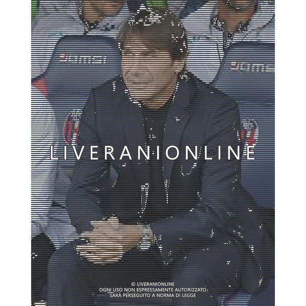 Antonio Conte Head Coach of SSC Napoli during Bologna BFC vs SSC Napoli, 11° Serie A Enilive 2025-26 game at Renato Dall\'Ara stadium in Bologna (BO), Italy, on November 09, 2025. (Photo by Davide Casentini)- AGENZIA ALDO LIVERANI SAS