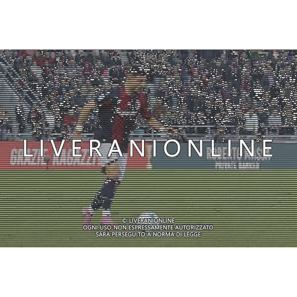 Riccardo Orsolini of Bologna FC play the ball during Bologna BFC vs SSC Napoli, 11° Serie A Enilive 2025-26 game at Renato Dall\'Ara stadium in Bologna (BO), Italy, on November 09, 2025. (Photo by Davide Casentini)- AGENZIA ALDO LIVERANI SAS