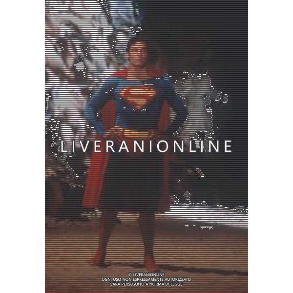 DIAP-RETROSPETTIVA CHRISTOPHER REEVE ATTORE NELLA FOTO CHRISTOPHER REEVE NEL FILM “SUPERMAN“ AG ALDO LIVERANI SAS