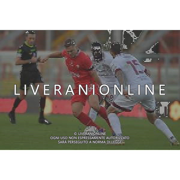 Perugia vs Arezzo Campionato Serie C Sky Wifi - 13 Giornata Stadio Renato Curi - Perugia 09-11-2025 nella foto Megelaitis e Gigli Foto di Federico Gaetano - ag.Aldo Liverani- AGENZIA ALDO LIVERANI SAS