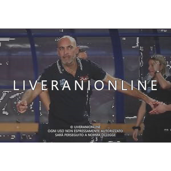 IMOLA 09 11 2025 CLAI IMOLA PALLAVOLO-VOLLEY MODENA SERIE A2 NELLA FOTO SIMONE BENDANDI ALLENATORE CLAI IMOLA PALLAVOLO ©SANNA - AGENZIA ALDO LIVERANI SAS