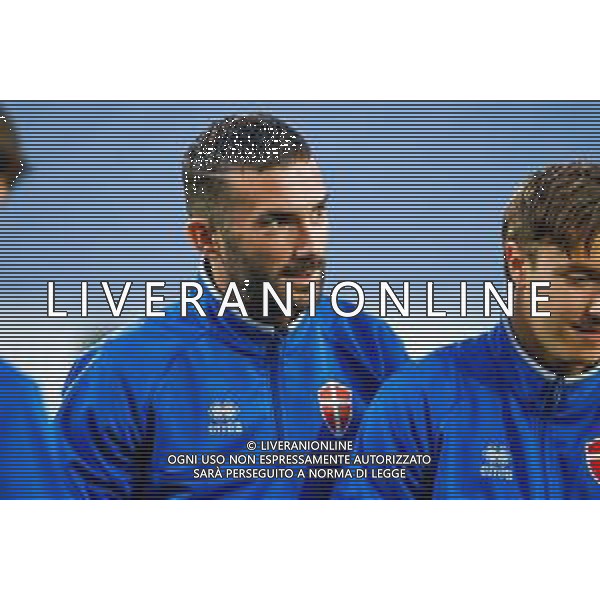 09-11-2025 NOVARA-CAMPIONATO DI CALCIO LEGA PRO NOVARA-LECCO NELLA FOTO Erik Lanini durante il riscaldamento FOTO ANDREA MARANGON-AG ALDO LIVERANI SAS