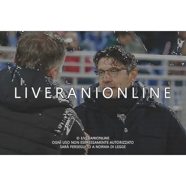 09-11-2025 NOVARA-CAMPIONATO DI CALCIO LEGA PRO NOVARA-LECCO NELLA FOTO Andrea Zanchetta allenatore Novara fc FOTO ANDREA MARANGON-AG ALDO LIVERANI SAS