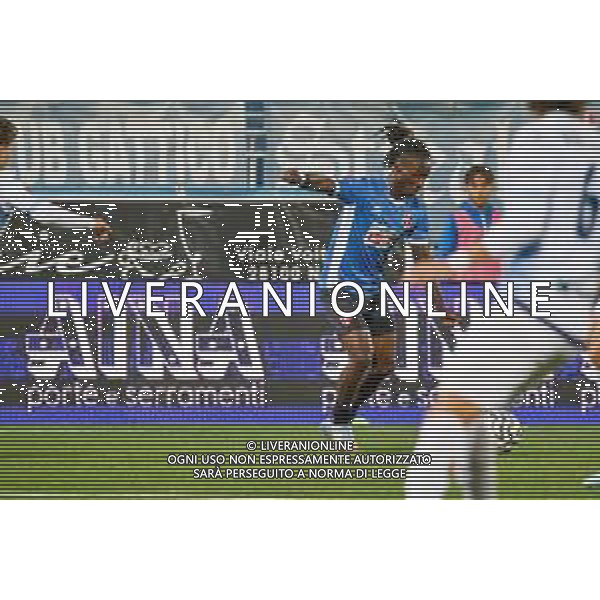 09-11-2025 NOVARA-CAMPIONATO DI CALCIO LEGA PRO NOVARA-LECCO NELLA FOTO Giuseppe Agyemang in azione durante Novara Lecco FOTO ANDREA MARANGON-AG ALDO LIVERANI SAS