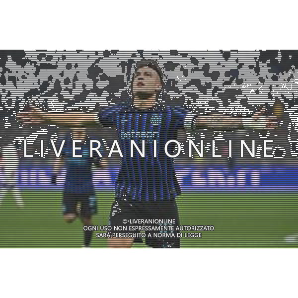 Inter vs Lazio nella foto Lautaro Martinez (Inter) esultanza dopo il gol dell\'1 a 0 Milano 09-11-2025 Stadio Giuseppe Meazza - San Siro Inter vs Lazio Campionato Serie A Enilive -11a giornata foto Roberto Garavaglia/Agenzia Aldo Liverani sas