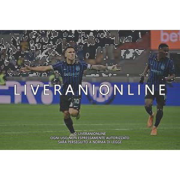 Inter vs Lazio nella foto Lautaro Martinez (Inter) esultanza dopo il gol dell\'1 a 0 Milano 09-11-2025 Stadio Giuseppe Meazza - San Siro Inter vs Lazio Campionato Serie A Enilive -11a giornata foto Roberto Garavaglia/Agenzia Aldo Liverani sas