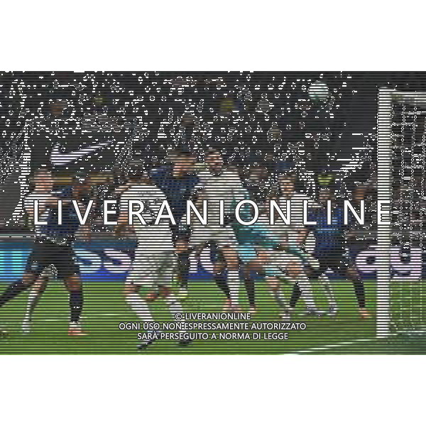 Inter vs Lazio nella foto Lautaro Martinez (Inter) occasione da gol Milano 09-11-2025 Stadio Giuseppe Meazza - San Siro Inter vs Lazio Campionato Serie A Enilive -11a giornata foto Roberto Garavaglia/Agenzia Aldo Liverani sas