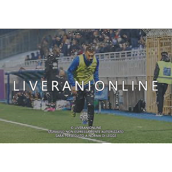 Riscaldamento Eric Lanini (Novara fc) -Novara e Lecco Campionato calcio Lega Pro Girone A 09.11. 2025 ©MARANGON ANDREA - AGENZIA ALDO LIVERANI SAS