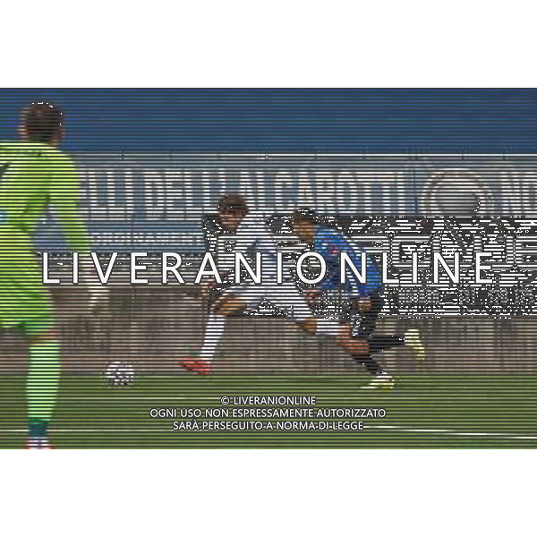 Pellegrino Gabriel in azione contro Dell\'erba D. -Novara e Lecco Campionato calcio Lega Pro Girone A 09.11. 2025 ©MARANGON ANDREA - AGENZIA ALDO LIVERANI SAS