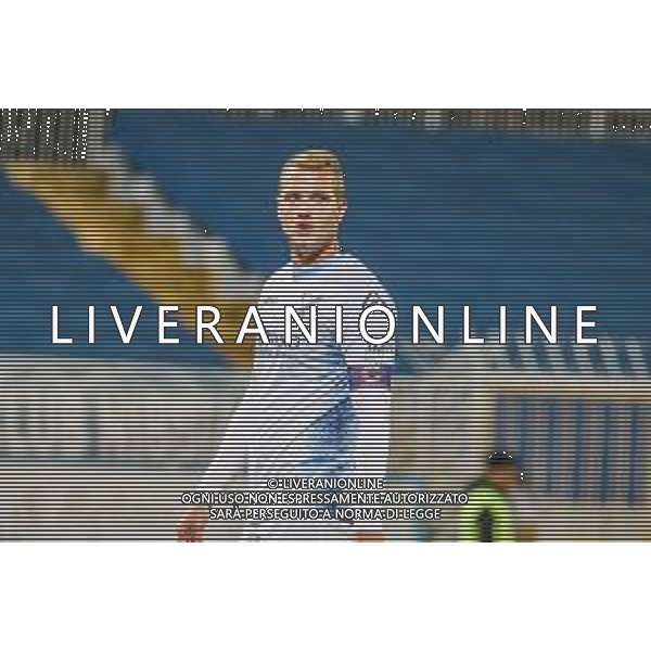 Leon Sipos durante la partita Novara Lecco 1-0 allo stadio Silvio Piola di Novara -Novara e Lecco Campionato calcio Lega Pro Girone A 09.11. 2025 ©MARANGON ANDREA - AGENZIA ALDO LIVERANI SAS