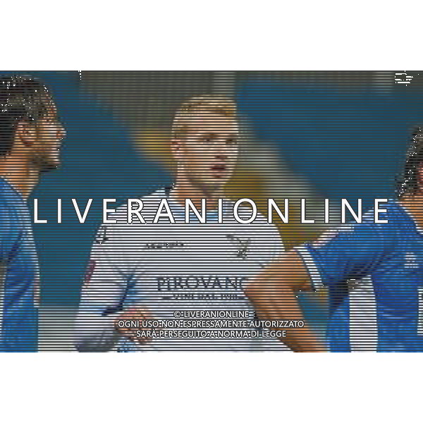 Leon Sipos durante la partita Novara Lecco 1-0 allo stadio Silvio Piola di Novara -Novara e Lecco Campionato calcio Lega Pro Girone A 09.11. 2025 ©MARANGON ANDREA - AGENZIA ALDO LIVERANI SAS