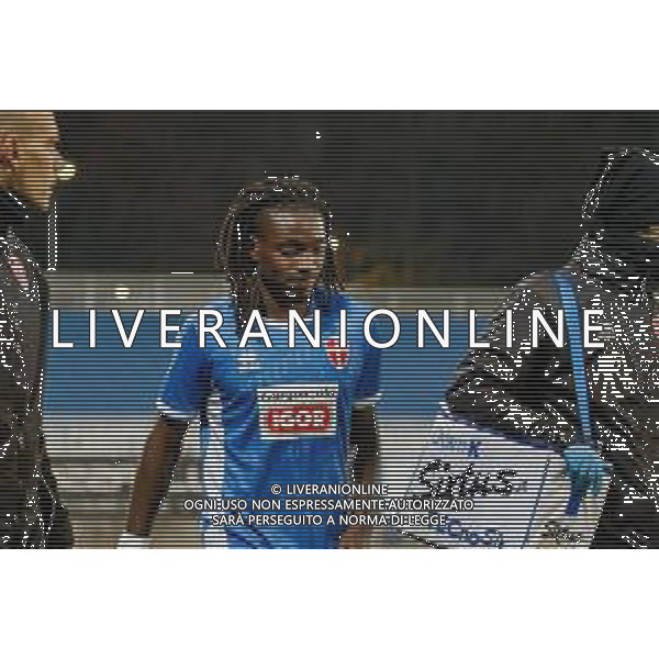 Infortunio Giuseppe Agyemang Novara Fc -Novara e Lecco Campionato calcio Lega Pro Girone A 09.11. 2025 ©MARANGON ANDREA - AGENZIA ALDO LIVERANI SAS