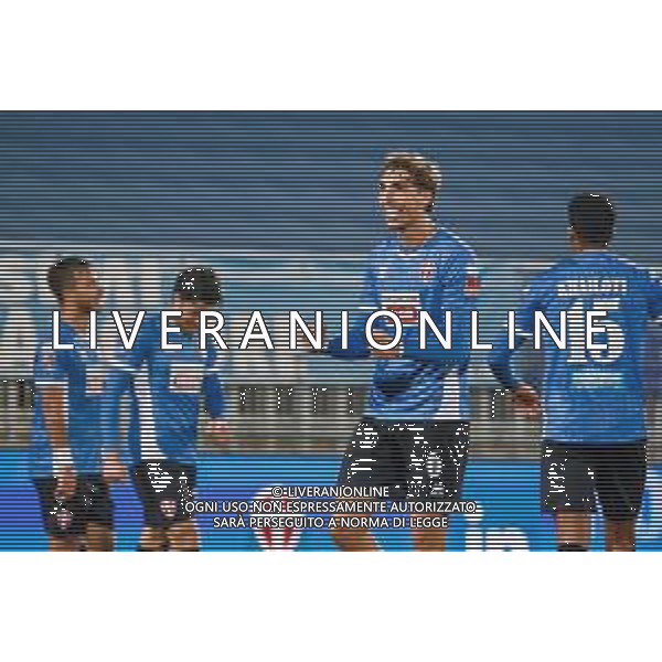 Esultanza Alessandro Citi - (Novara fc) a fine partita -Novara e Lecco Campionato calcio Lega Pro Girone A 09.11. 2025 ©MARANGON ANDREA - AGENZIA ALDO LIVERANI SAS