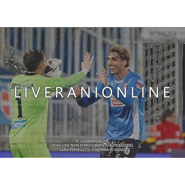 Esultanza Alessandro Citi - Elia Boseggia (Novara fc) a fine partita -Novara e Lecco Campionato calcio Lega Pro Girone A 09.11. 2025 ©MARANGON ANDREA - AGENZIA ALDO LIVERANI SAS