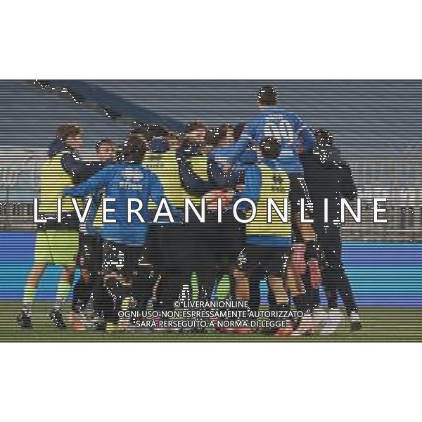 Esultanza Novara fc a fine partita -Novara e Lecco Campionato calcio Lega Pro Girone A 09.11. 2025 ©MARANGON ANDREA - AGENZIA ALDO LIVERANI SAS