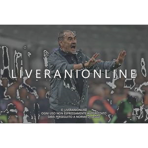 Inter vs Lazio nella foto Maurizio Sarri allenatore Lazio Milano 09-11-2025 Stadio Giuseppe Meazza - San Siro Inter vs Lazio Campionato Serie A Enilive -11a giornata foto Roberto Garavaglia/Agenzia Aldo Liverani sas