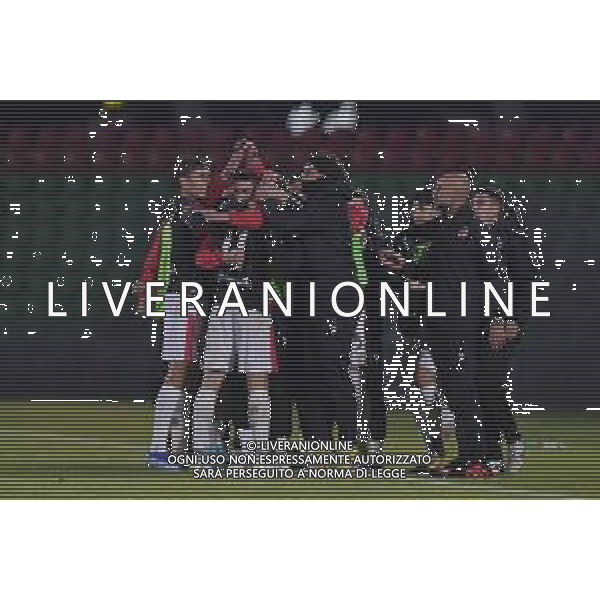 Ternana vs Vis Pesaro Campionato Serie C Sky Wifi - 13 Giornata Stadio Libero Liberati - Terni 09-11-2025 nella foto Esultanza Vis Pesaro Foto di Federico Gaetano - ag.Aldo Liverani- AGENZIA ALDO LIVERANI SAS