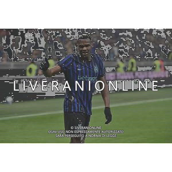 Inter vs Lazio nella foto Ange-Yoan Bonny (Inter) esultanza dopo il gol del 2 a 0 Milano 09-11-2025 Stadio Giuseppe Meazza - San Siro Inter vs Lazio Campionato Serie A Enilive -11a giornata foto Roberto Garavaglia/Agenzia Aldo Liverani sas