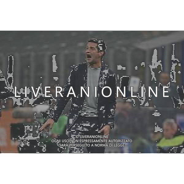 Inter vs Lazio nella foto Cristian Chivu allenatore Inter Milano 09-11-2025 Stadio Giuseppe Meazza - San Siro Inter vs Lazio Campionato Serie A Enilive -11a giornata foto Roberto Garavaglia/Agenzia Aldo Liverani sas