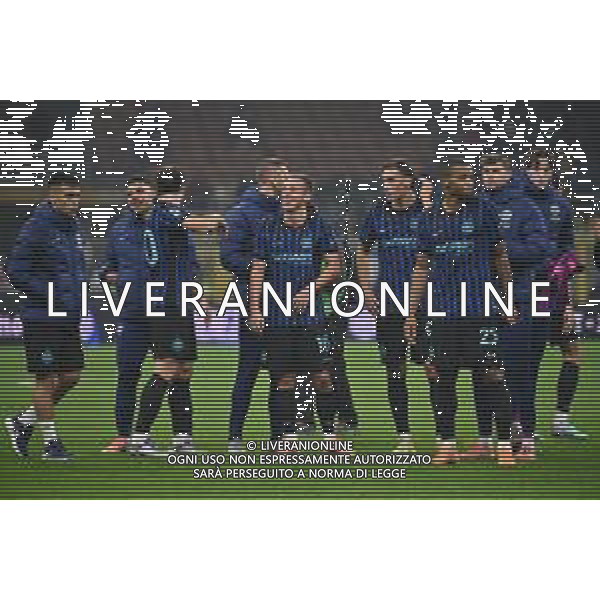 Inter vs Lazio nella foto esultanza finale Inter Milano 09-11-2025 Stadio Giuseppe Meazza - San Siro Inter vs Lazio Campionato Serie A Enilive -11a giornata foto Roberto Garavaglia/Agenzia Aldo Liverani sas