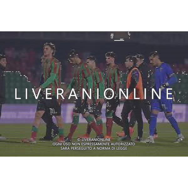 Ternana vs Vis Pesaro Campionato Serie C Sky Wifi - 13 Giornata Stadio Libero Liberati - Terni 09-11-2025 nella foto Delusione finale Ternana Foto di Federico Gaetano - ag.Aldo Liverani- AGENZIA ALDO LIVERANI SAS