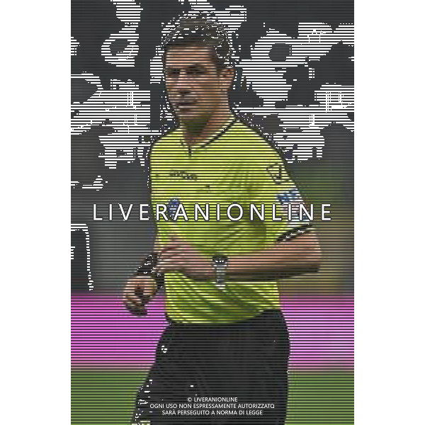 Inter vs Lazio nella foto l\'arbitro Gianluca Manganiello di Pinerolo (TO) Milano 09-11-2025 Stadio Giuseppe Meazza - San Siro Inter vs Lazio Campionato Serie A Enilive -11a giornata foto Roberto Garavaglia/Agenzia Aldo Liverani sas