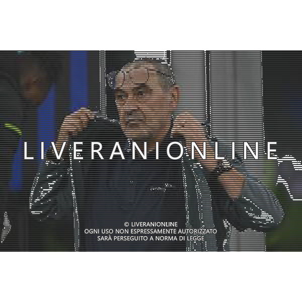 Inter vs Lazio nella foto Maurizio Sarri allenatore Lazio Milano 09-11-2025 Stadio Giuseppe Meazza - San Siro Inter vs Lazio Campionato Serie A Enilive -11a giornata foto Roberto Garavaglia/Agenzia Aldo Liverani sas