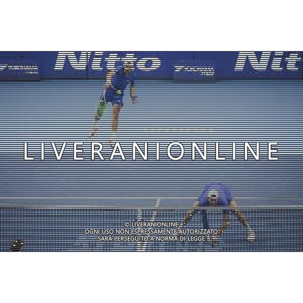 TVRCOR Tennis Nitto Atp Finals 2025 Inalpi Arena Torino 11-11-2025 Round Robin doppio Marcel Granollers e Horacio Zeballos vs Simone Bolelli e Andrea Vavassori nella foto Simone Bolelli e Andrea Vavassori FOTO ROBERTA CORRADIN-AG ALDO LIVERANI SAS