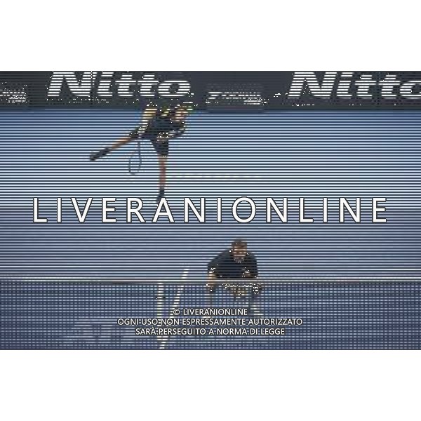 TVRCOR Tennis Nitto Atp Finals 2025 Inalpi Arena Torino 11-11-2025 Round Robin doppio Marcel Granollers e Horacio Zeballos vs Simone Bolelli e Andrea Vavassori nella foto Marcel Granollers e Horacio Zeballos FOTO ROBERTA CORRADIN-AG ALDO LIVERANI SAS