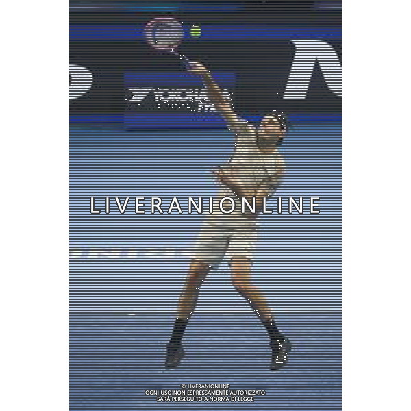 TVRCOR Tennis Nitto Atp Finals 2025 Inalpi Arena Torino 11-11-2025 Round Robin singolare Carlos Alcaraz vs Taylor Fritz nella foto Taylor Fritz (USA) ©TVRCOR Corradin Roberta - AGENZIA ALDO LIVERANI SAS