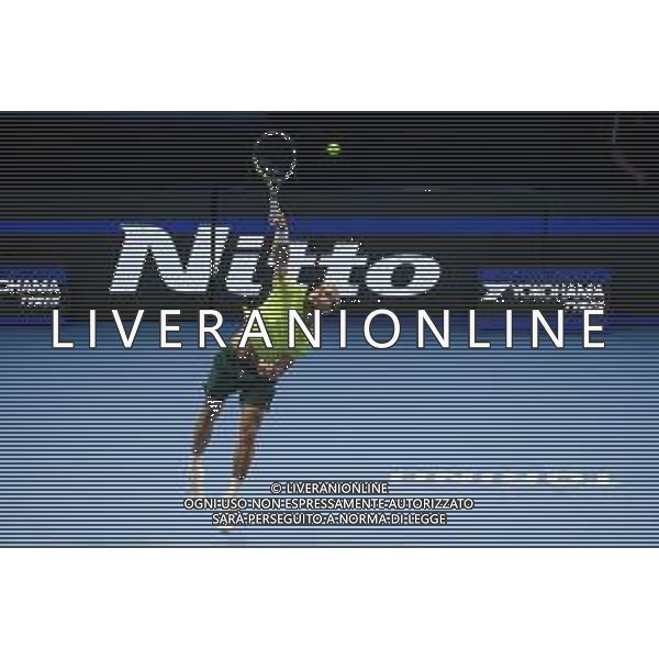 TVRCOR Tennis Nitto Atp Finals 2025 Inalpi Arena Torino 11-11-2025 Round Robin singolare Carlos Alcaraz vs Taylor Fritz nella foto Carlos Alcaraz (ESP) ©TVRCOR Corradin Roberta - AGENZIA ALDO LIVERANI SAS