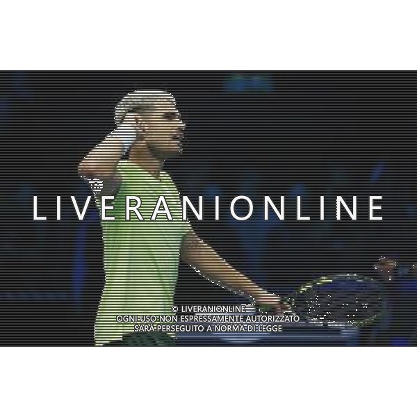 TVRCOR Tennis Nitto Atp Finals 2025 Inalpi Arena Torino 11-11-2025 Round Robin singolare Carlos Alcaraz vs Taylor Fritz nella foto esultanza Carlos Alcaraz (ESP) ©TVRCOR Corradin Roberta - AGENZIA ALDO LIVERANI SAS