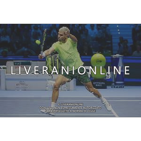 TVRCOR Tennis Nitto Atp Finals 2025 Inalpi Arena Torino 11-11-2025 Round Robin singolare Carlos Alcaraz vs Taylor Fritz nella foto Carlos Alcaraz (ESP) ©TVRCOR Corradin Roberta - AGENZIA ALDO LIVERANI SAS