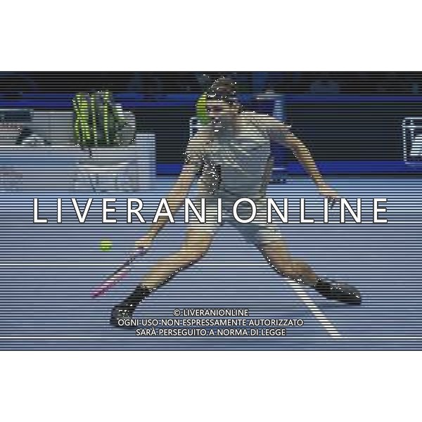 TVRCOR Tennis Nitto Atp Finals 2025 Inalpi Arena Torino 11-11-2025 Round Robin singolare Carlos Alcaraz vs Taylor Fritz nella foto Taylor Fritz (USA) ©TVRCOR Corradin Roberta - AGENZIA ALDO LIVERANI SAS