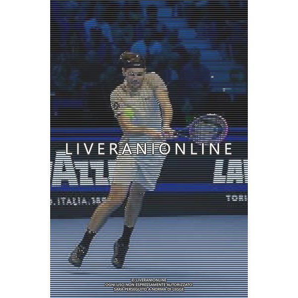 TVRCOR Tennis Nitto Atp Finals 2025 Inalpi Arena Torino 11-11-2025 Round Robin singolare Carlos Alcaraz vs Taylor Fritz nella foto Taylor Fritz (USA) ©TVRCOR Corradin Roberta - AGENZIA ALDO LIVERANI SAS